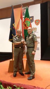 Upacara Peringatan HUT Satuan Polisi Pamong Praja Ke-70 dan HUT Satlinmas Ke-58 Tingkat Nasional Tahun 2020