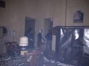 Kebakaran Rumah di Ganjar Agung