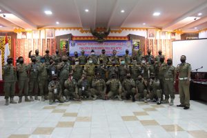 Bimbingan Teknis Jabatan Fungsional Polisi Pamong Praja Kota Metro Tahun 2020