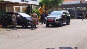 Pengamanan Rapat Paripurna DPRD Kota Metro
