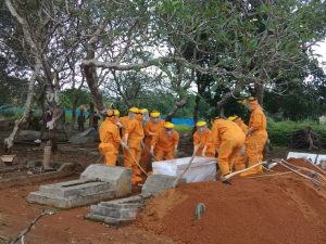 Proses Pemakaman Jenazah Positif Covid.19 Kota Metro