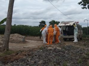 Proses Pemakaman Jenazah Positif Covid.19 Kota Metro