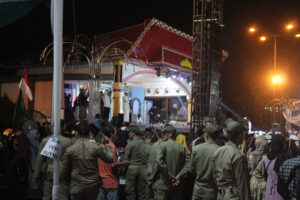 Pengamanan kegiatan Sholawat Kebangsaan