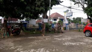 Jumat Bersih Satpol PP Kota Metro
