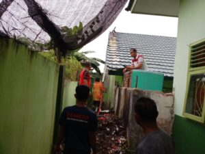 Kebakaran Salah Satu Atap Ruang Kelas SD