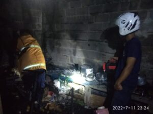LAPORAN KEJADIAN KEBAKARAN RUMAH DI 29 BANJARSARI KECAMATAN METRO UTARA