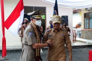 APEL PELEPASAN PURNA BHAKTI KEPALA SATUAN POLISI PAMONG PRAJA KOTA METRO