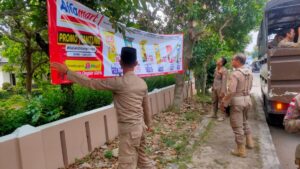 Penertiban Banner dan Spanduk