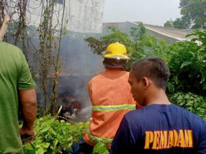 Kebakaran Lahan Kosong