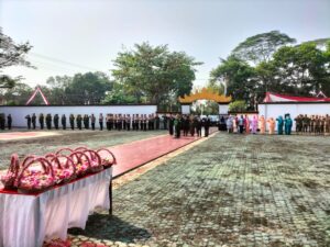 UPACARA ZIARAH PERINGATAN HARI PAHLAWAN TAHUN 2023 PEMERINTAH KOTA METRO