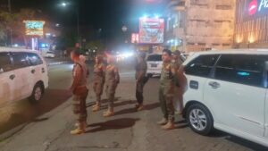 PATROLI SATPOL PP KOTA METRO BIDANG TRANTIBUM