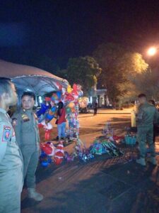 PATROLI SEPUTARAN TAMAN MERDEKA DAN MASJID TAQWA KOTA METRO