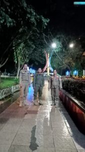 Patroli Masjid Taqwa dan Taman Merdeka
