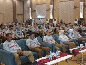 Kasat beserta Istri Menghadiri Bimbingan teknis keluarga berintegritas Pemerintah Kota Metro.