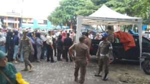 PAM Kegiatan Pelaksanaan Pasar Murah Dalam Rangka Pengendalian Inflasi  Menjelang Ramadhan 1445H.