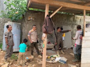 Pengecekan izin bangunan PBG berrsama PTSP