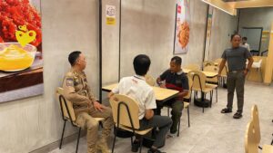 Pemeriksaan dan Sosialisasi Jam Oprasional Cafe serta Hiburan Malam.