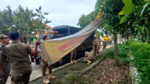 Patroli dan Penertiban Baleho beserta Banner