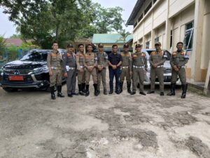 Pengamanan dan Pengawalan Penilaian Lomba Kelurahan Tingkat Provinsi Lampung