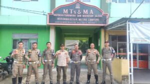 Pengawalan dan Pengamanan Acara Wisuda Tahfidz Angkatan ke-III MTs Muhammadiyah Metro