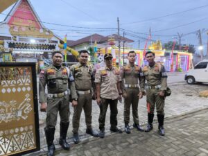 Pengamanan dan Pengawalan pada Penampilan Seni Kota Metro pada acara Gelaran Pekan Raya Lampung Tahun 2024