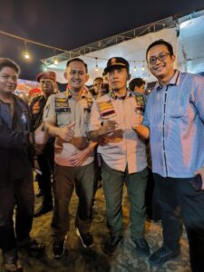 Pengamanan Walikota Dalam Kunjungan Hiburan Rakyat