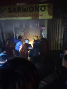 Kebakaran Toko Sembako