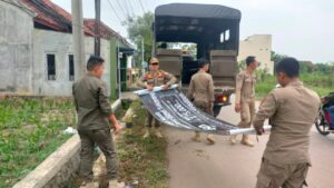 Patroli dan Penertiban Spanduk dan Banner