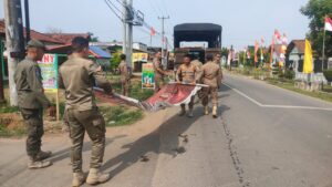 Patroli dan Penertiban Spanduk serta Banner