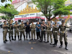 Pengamanan Rapat Paripurna DPRD Kota Metro