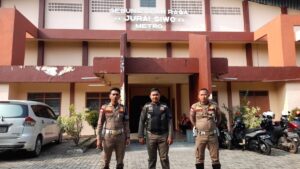 Pengamanan Turnamen Bulutangkis Pemuda Muhammadiyah Kota Metro