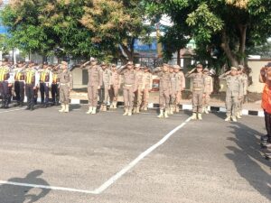 Apel Gelar Pasukan Operasi Mantab Praja Krakatau 2024