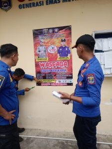Pemasangan Banner Himbawan Bahaya Kebakaran