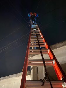 Konsleting listrik PLN & Terbakar