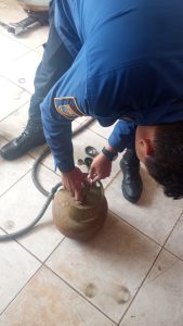 Kebakaran Tabung Gas