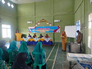 Sosialisasi dan Penanggulangan bahaya Kebakaran anggota PKK Metro Utara