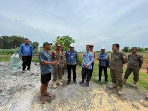 Pengecekan terkait Pembakaran Sekam