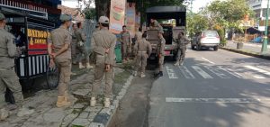 Patroli dan Penertiban Banner serta ODGJ