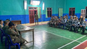 Sosialisasi Bidang Linmas dan Bidang Opstrantibum kepada Linmas