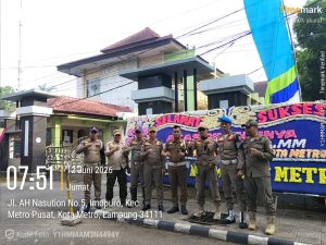 Pengamanan Pelantikan Sekretaris Daerah Kota Metro