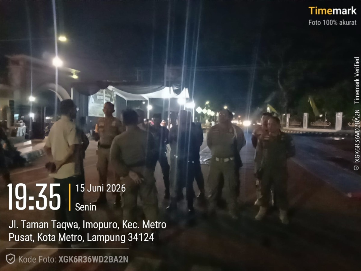 Pengawasan dan Pengamanan Dalam Rangka Menyambut Tahun Baru Islam 1448 Hijriah