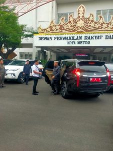 Pengamanan Rapat Paripurna DPRD Kota Metro