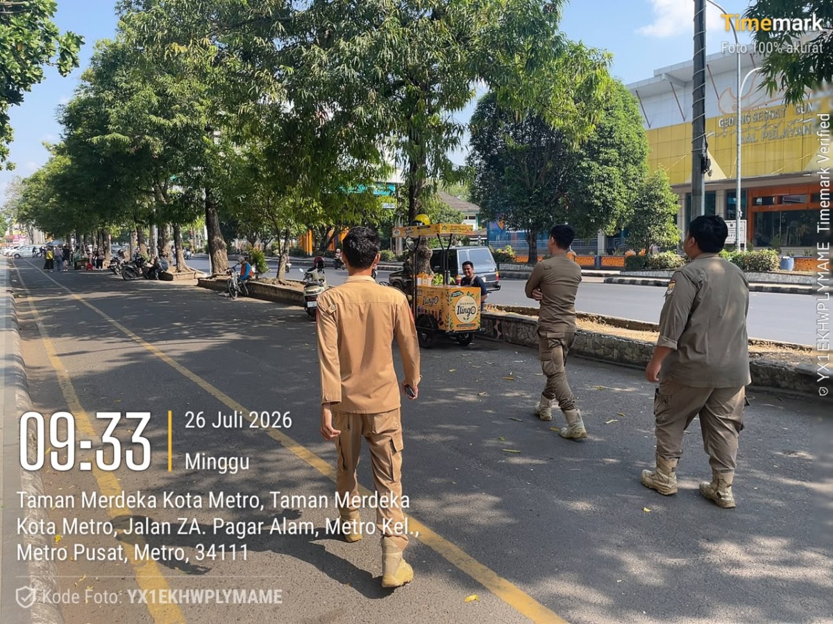 Patroli dan Penertiban PKL