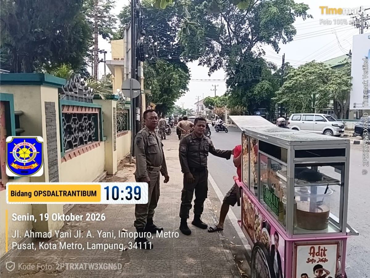 Himbauan Pedagang Kaki Lima