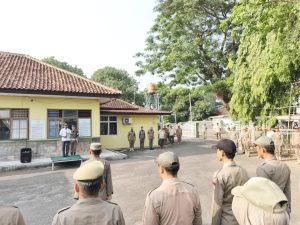 Apel Pagi Satpol PP Kota Metro