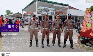 Pengamanan dan Pengawalan Lonching Gantangan Bintang Nusantara